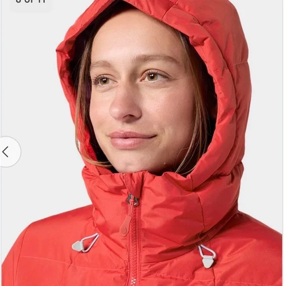 Stio Women’s Red Colter WINDSTOPPER Down Jacket with Hood, size S - Picture 9 of 14